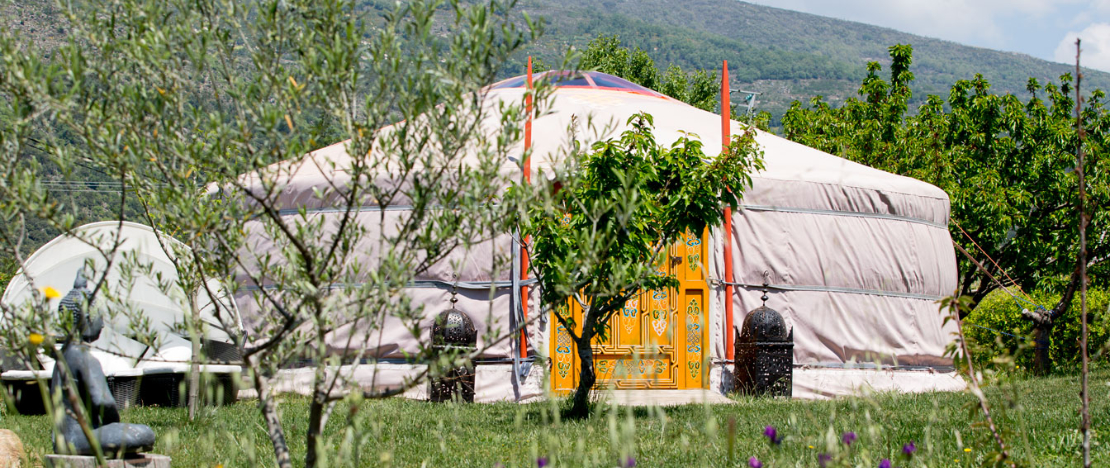 Yurt of Casas del Castañar in Caceres, Extremadura Yurt of Casas del Castañar in Caceres, Extremadura