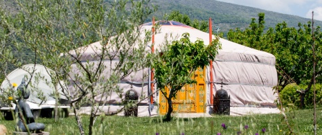 Yurt of Casas del Castañar in Caceres, Extremadura Yurt of Casas del Castañar in Caceres, Extremadura