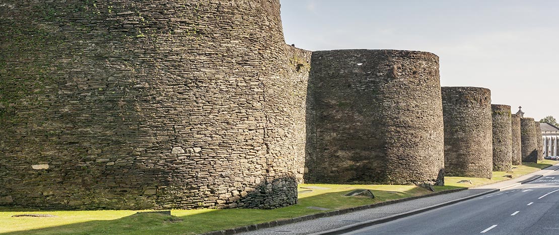 Lugo city walls Lugo city walls