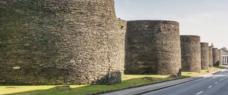 Lugo city walls Lugo city walls
