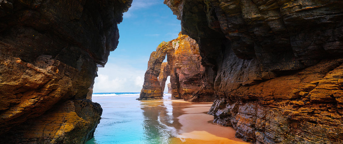 Las Catedrales beach Las Catedrales beach