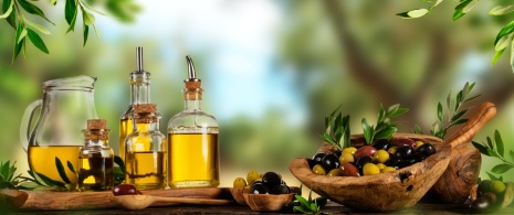 Olive oil and olives Olive oil and olives
