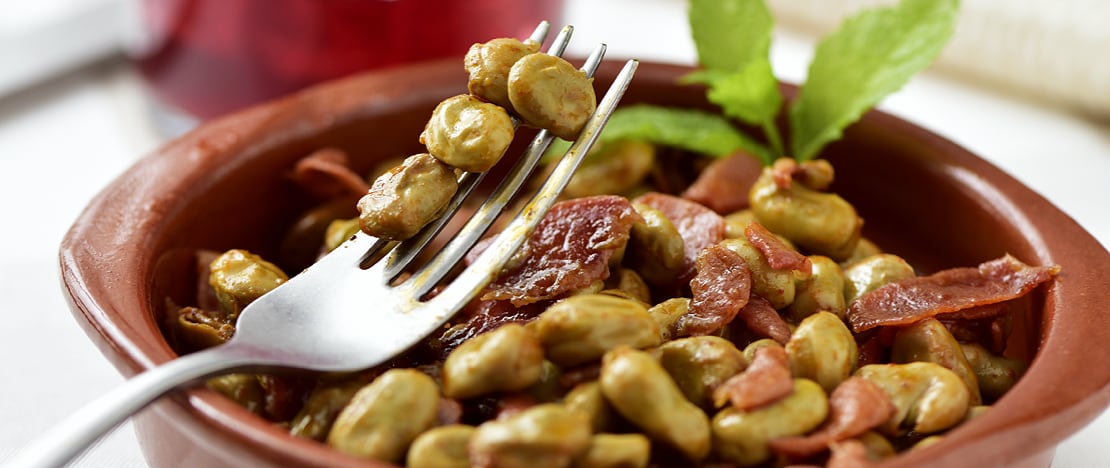Habas con jamón Habas con jamón