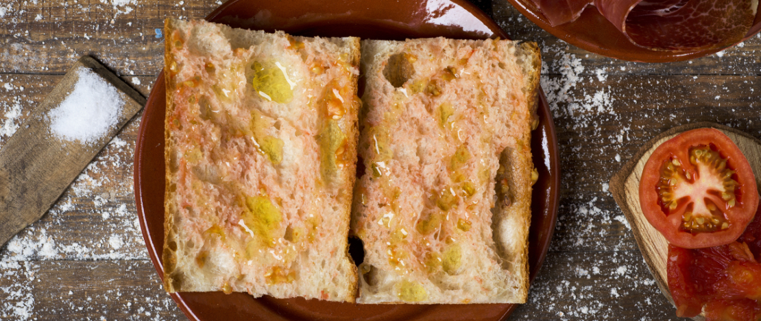 Pan con tomate Pan con tomate