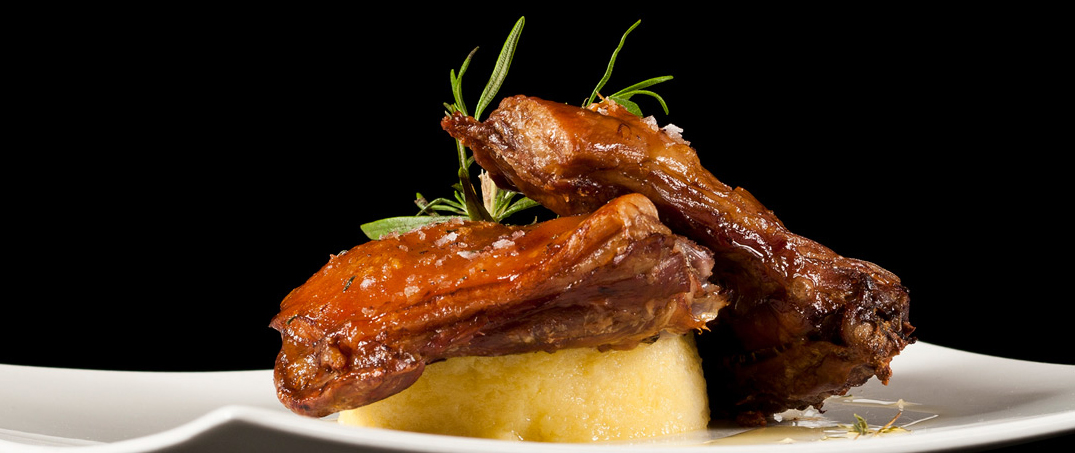Roast ternasco with potatoes Roast ternasco with potatoes