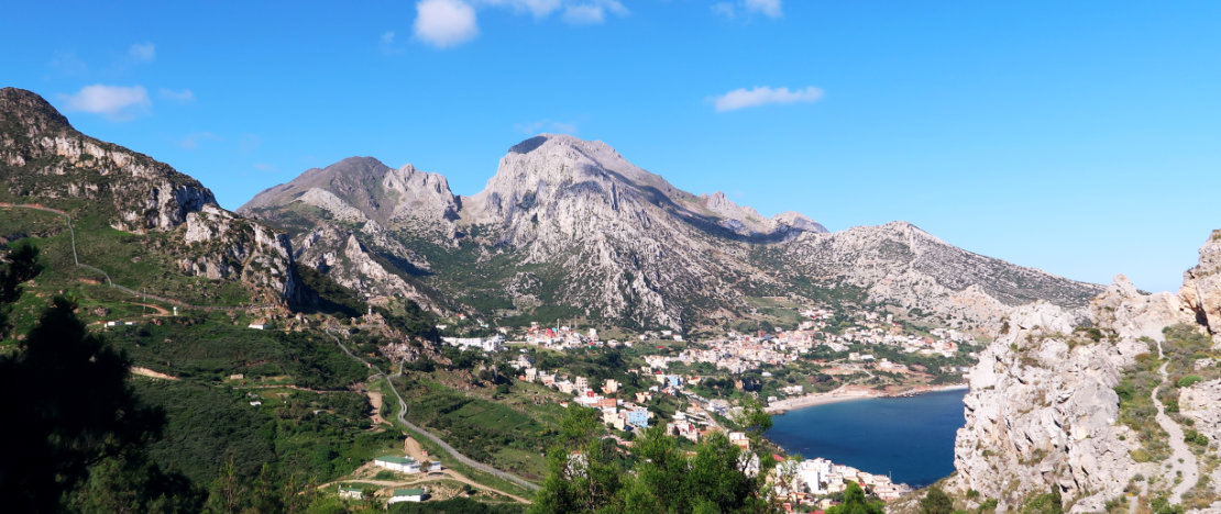 Vista del monte conocido como “la mujer muerta” en Ceuta Vista del monte conocido como “la mujer muerta” en Ceuta