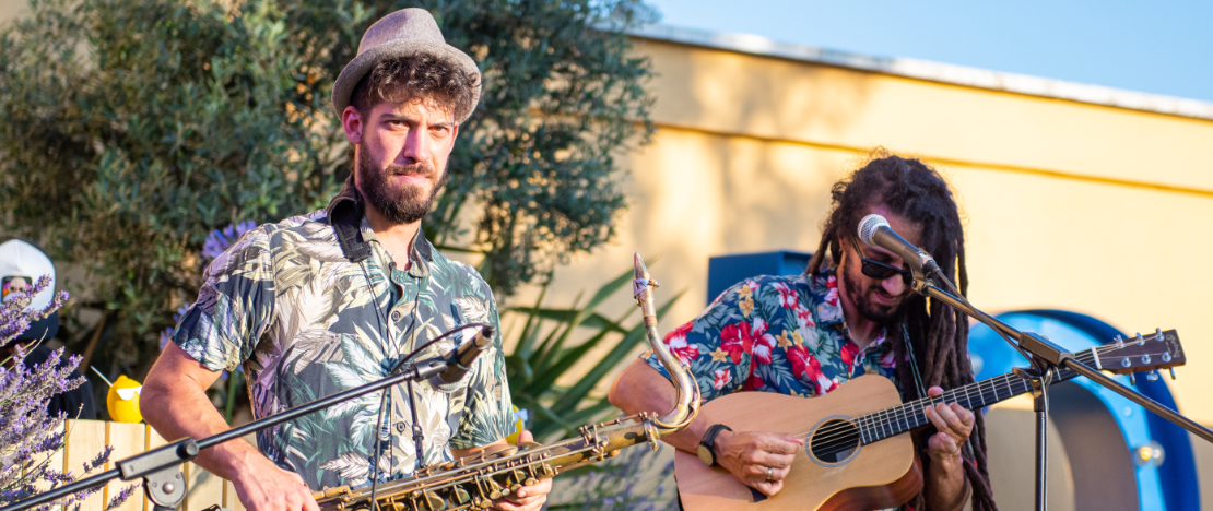 Live music at the Late Shopping Night event in Las Rozas Village