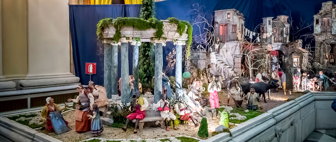 Crèche au palais royal de Madrid Crèche au palais royal de Madrid