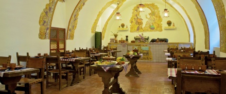 Parador de Chinchón のダイニングルーム Parador de Chinchón のダイニングルーム