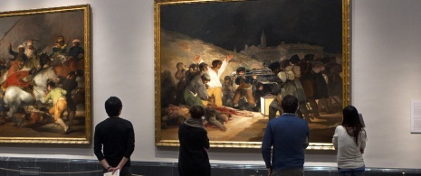 Goya-Saal des Prado-Nationalmuseums Goya-Saal des Prado-Nationalmuseums