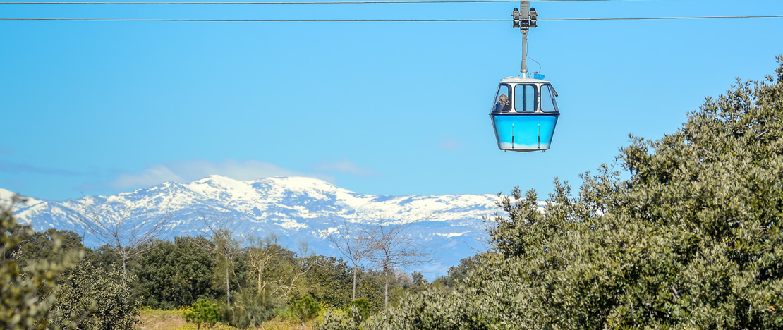 Madrid cable car Madrid cable car