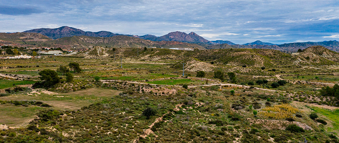 Paysage de badlands à Abanilla et Mahoya, Murcie Paysage de badlands à Abanilla et Mahoya, Murcie