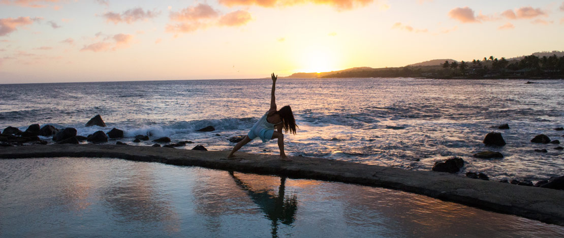 Yoga on the beach Yoga on the beach