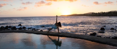 Yoga on the beach Yoga on the beach