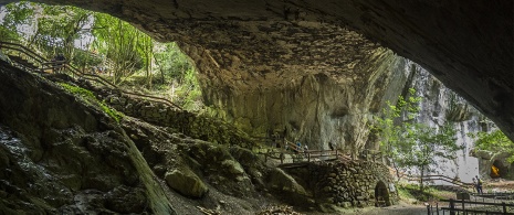 Inside of the Cave of Zugarramurdi Inside of the Cave of Zugarramurdi