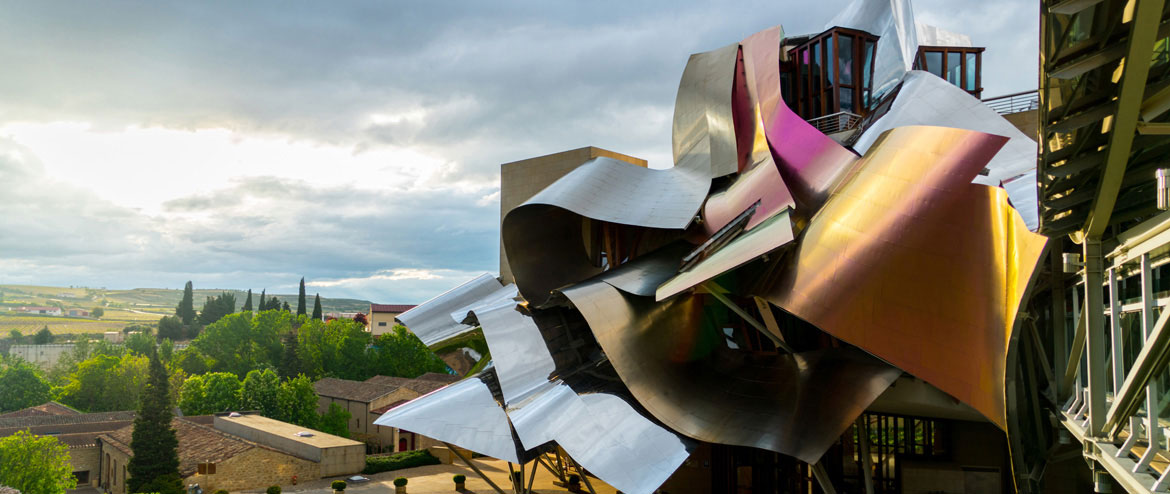 Ciudad del Vino, Elciego, Álava. Ciudad del Vino, Elciego, Álava.