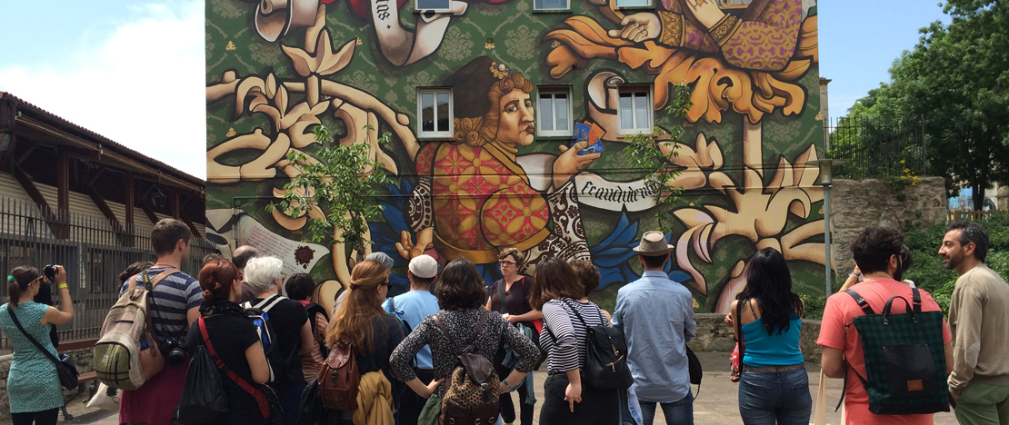 Visita guiada de street art de Vitoria en Álava, País Vasco