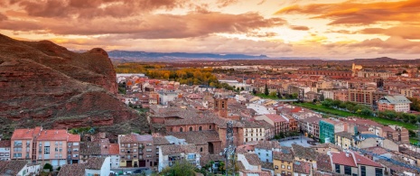 View of the municipality of Nájera, La Rioja View of the municipality of Nájera, La Rioja
