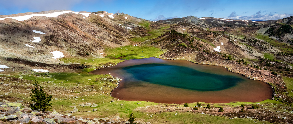 One of the lakes in Picos de Urbión, Soria One of the lakes in Picos de Urbión, Soria