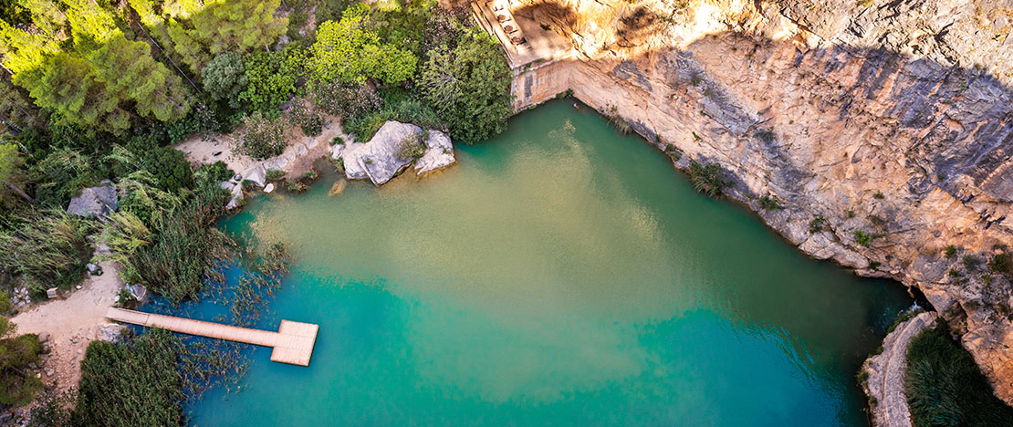 Charco Azul a Chulilla, Comunità Valenciana Charco Azul a Chulilla, Comunità Valenciana