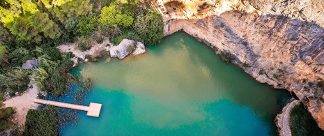 Charco Azul a Chulilla, Comunità Valenciana Charco Azul a Chulilla, Comunità Valenciana