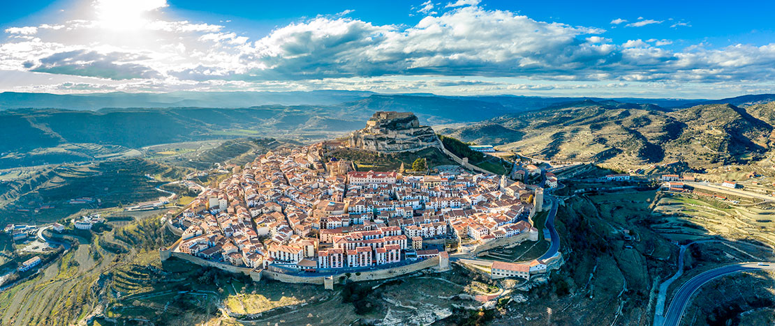 General view of Morella