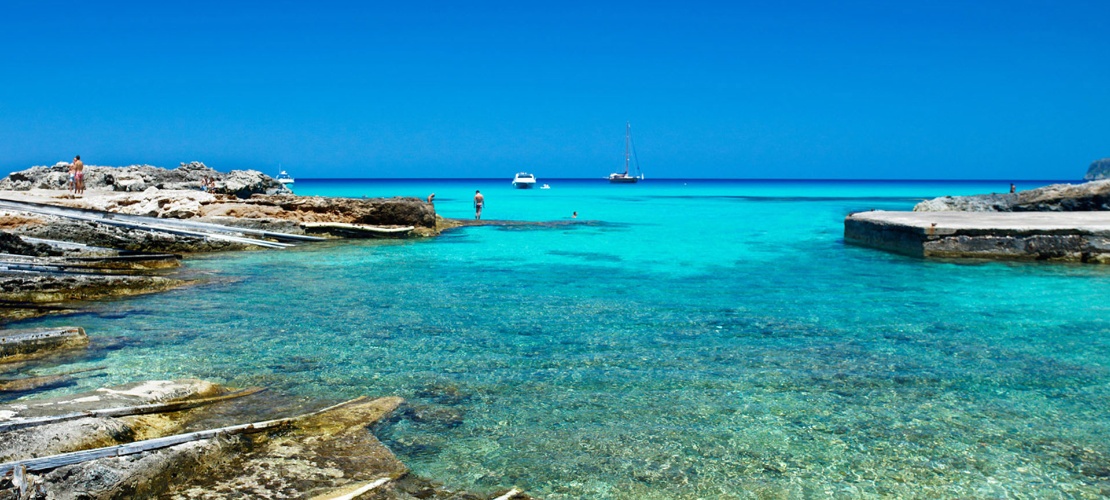 Cala di San Agustín, Formentera Cala di San Agustín, Formentera