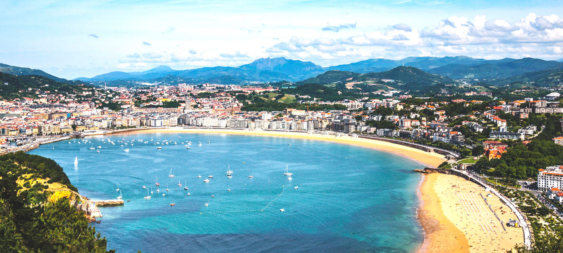 A view of San Sebastián A view of San Sebastián