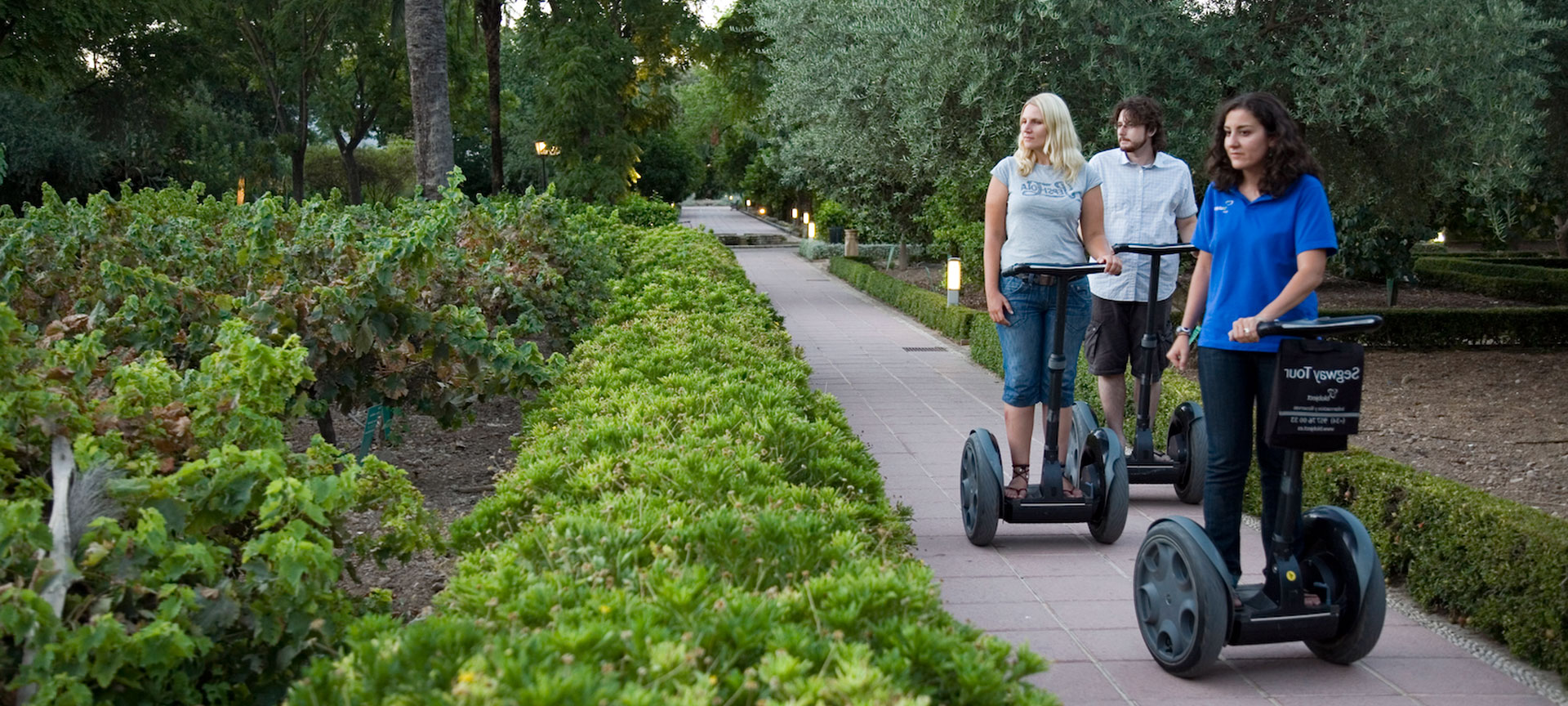 Turistas en el Real Jardín Botánico