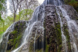 Waterfall at the Monasterio de Piedra, Nuévalos