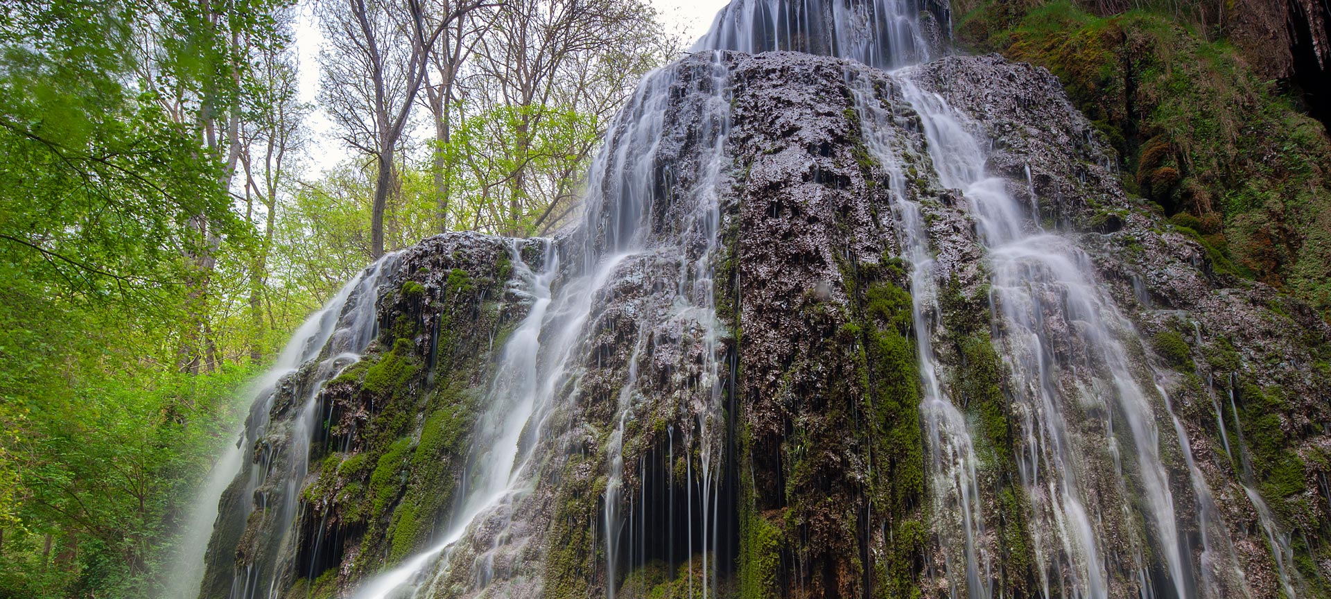 Waterfall at the Monasterio de Piedra, Nuévalos