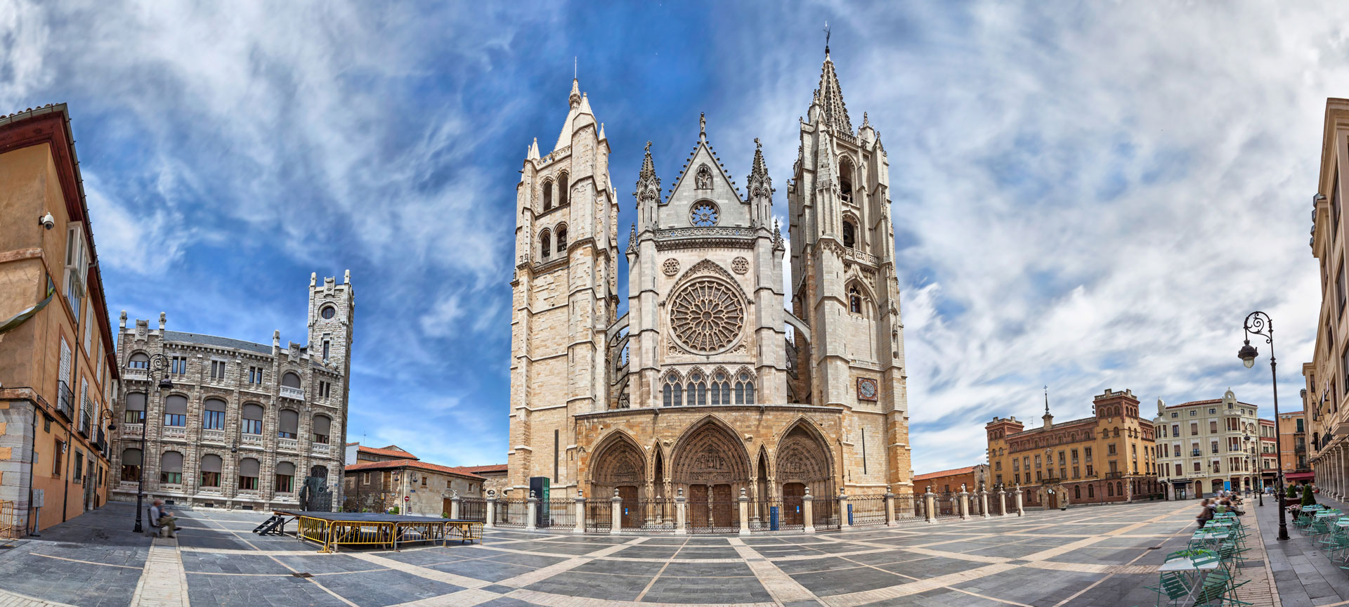 Facciata della Cattedrale di León