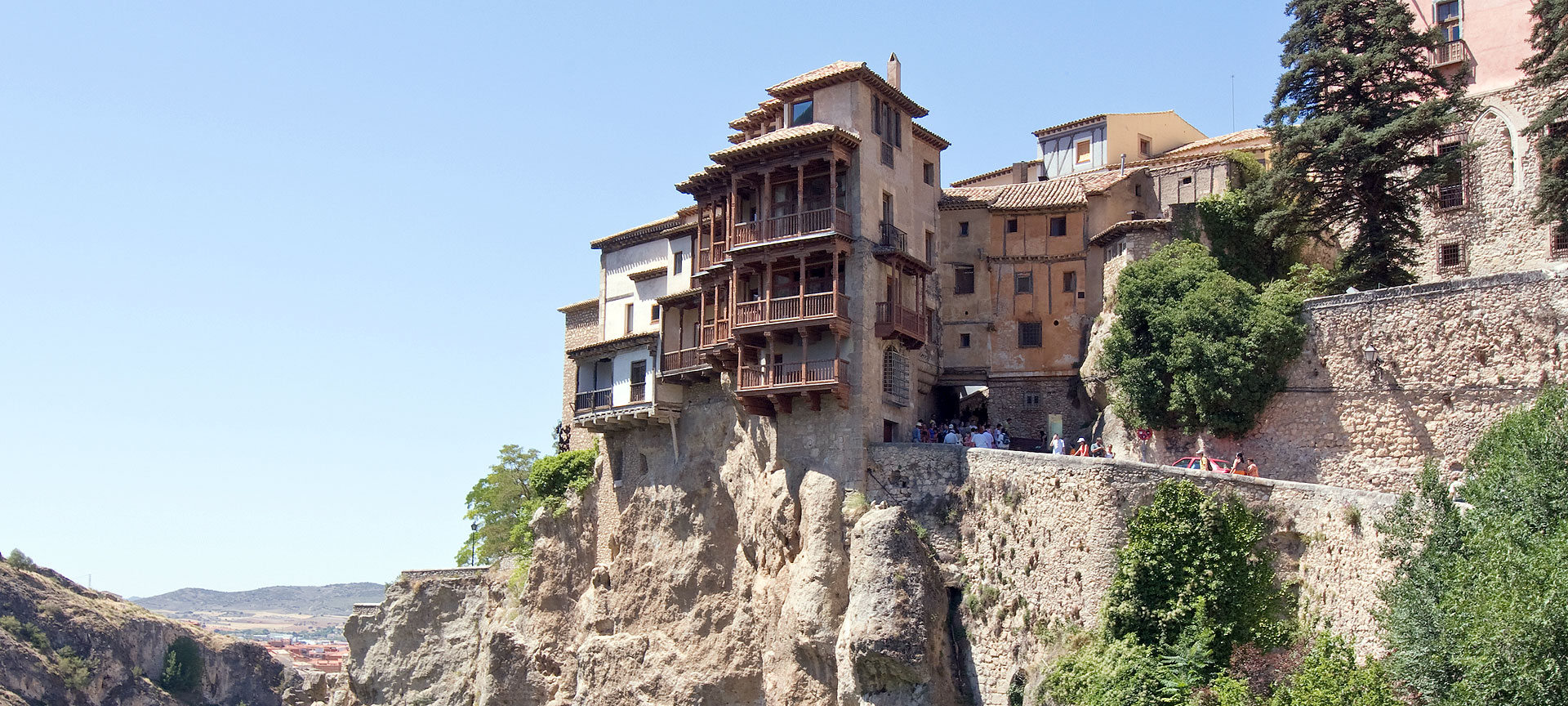 Visitez les maisons suspendues, Cuenca.