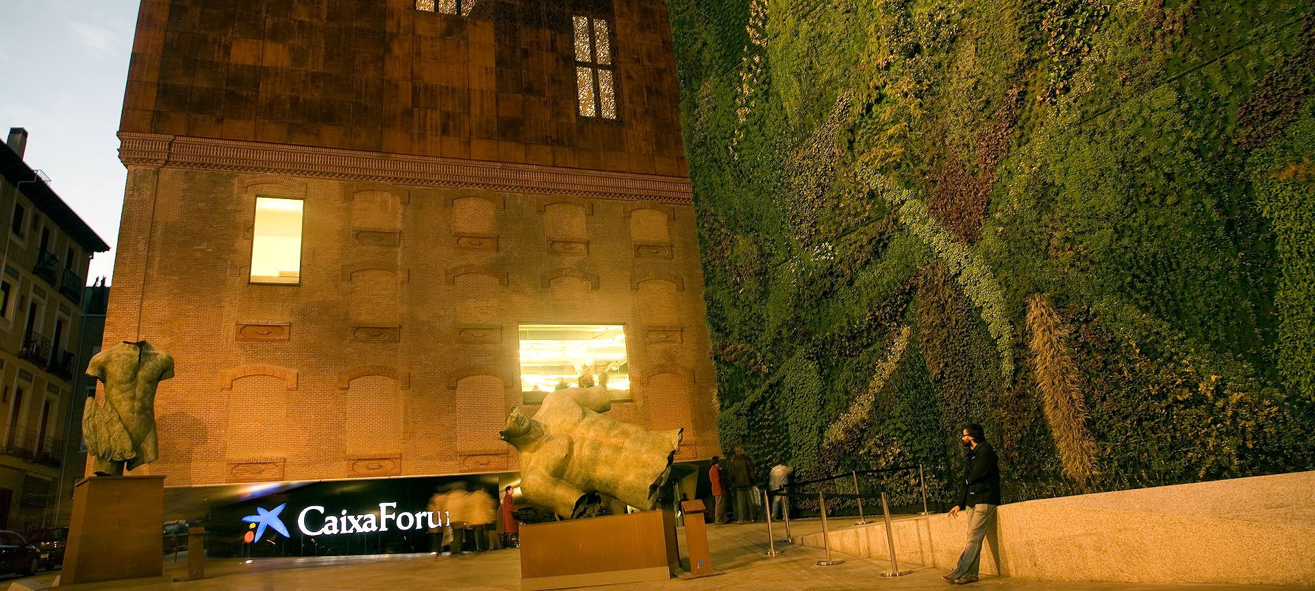 Exterior of Caixaforum, Madrid