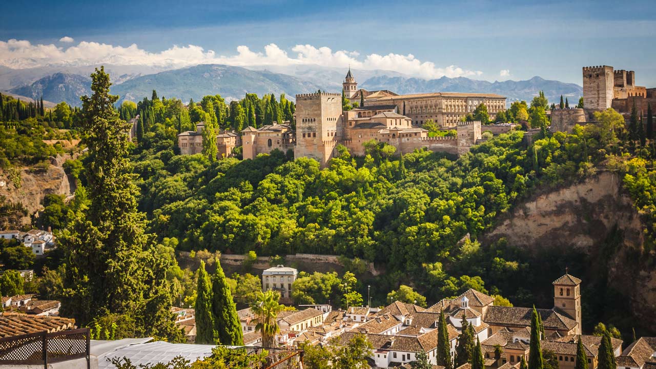 Vista general de la Alhambra Vista general de la Alhambra