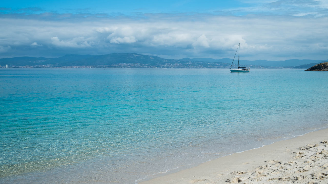 Les eaux cristallines des îles Cíes Les eaux cristallines des îles Cíes
