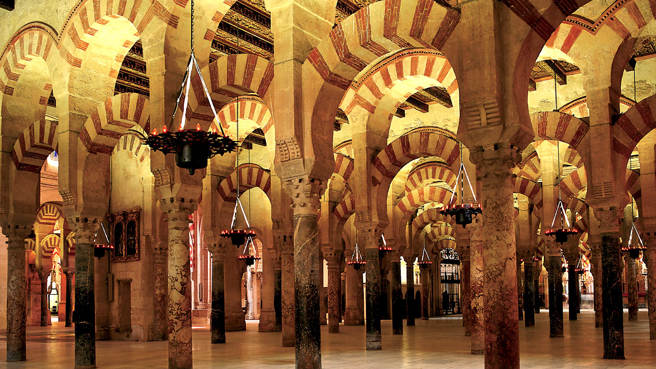 Salle des colonnes, mosquée-cathédrale de Cordoue Salle des colonnes, mosquée-cathédrale de Cordoue