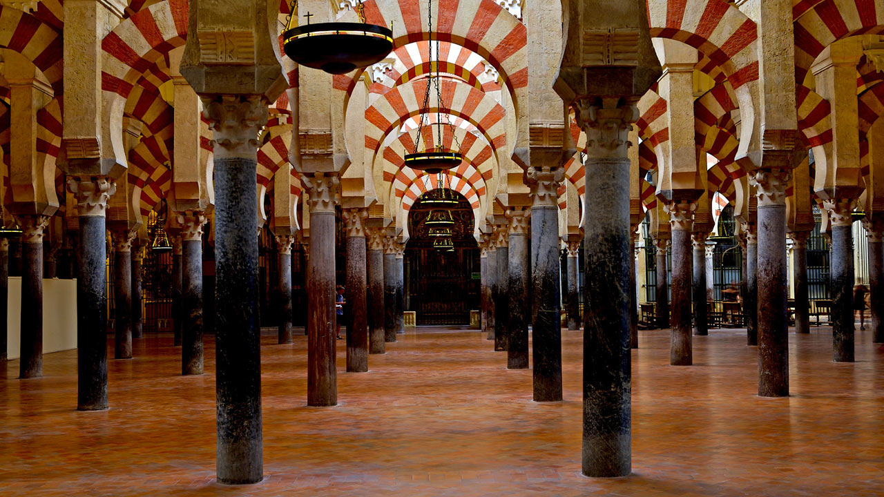 Salle des colonnes, mosquée-cathédrale de Cordoue Salle des colonnes, mosquée-cathédrale de Cordoue