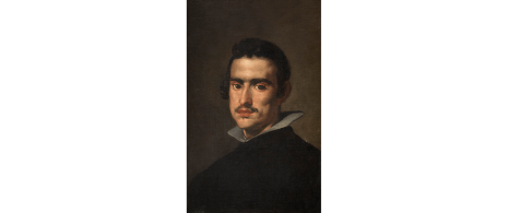 Portrait eines Mannes, um 1623. Diego Velázquez, (Sevilla 1599-Madrid 1660). Öl auf Leinwand. 55,5 x 38 cm. Portrait eines Mannes, um 1623. Diego Velázquez, (Sevilla 1599-Madrid 1660). Öl auf Leinwand. 55,5 x 38 cm.