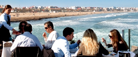 Terraza del Restaurante Panorama, Valencia Terraza del Restaurante Panorama, Valencia